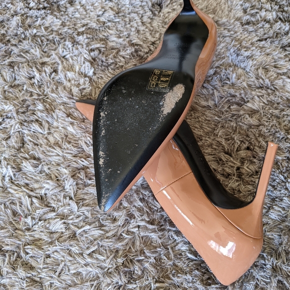 Via Spiga Patent Pointed Toe Pump - Picture 2 of 7